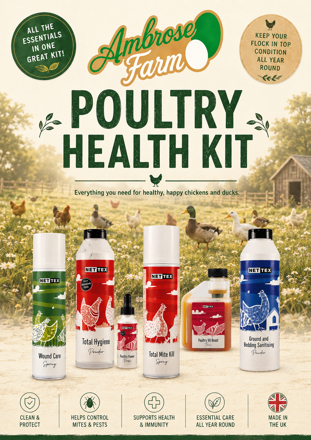 Poultry Health Kit - Ambrose Farm