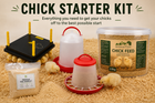 Ambrose Farm Chick Starter Kit – Heat Plate, Feeder, Drinker, Feed & Bedding