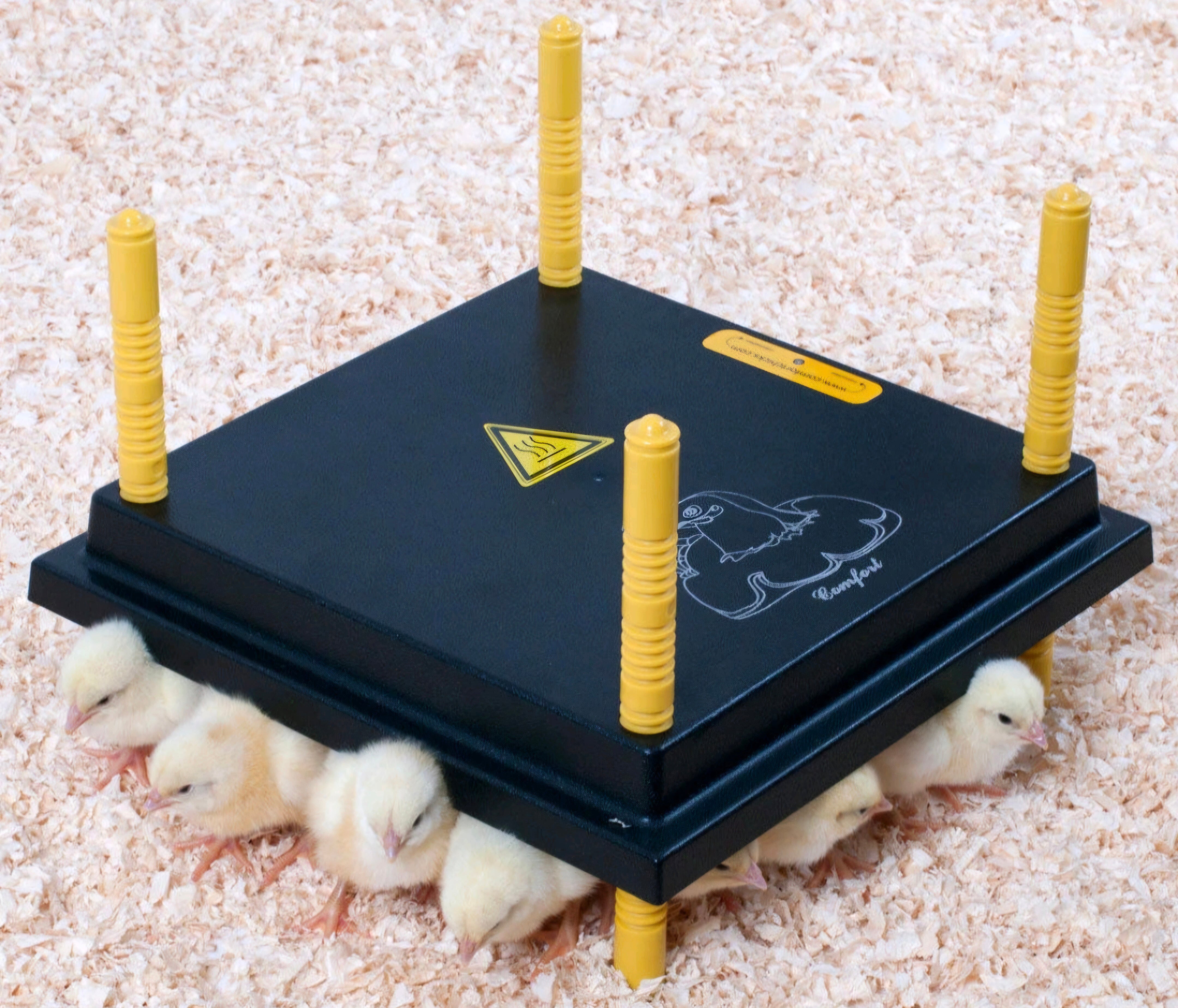 COMFORT 25 Chick Brooder Electric Hen - 13 Watt heat plate for Chicken ...